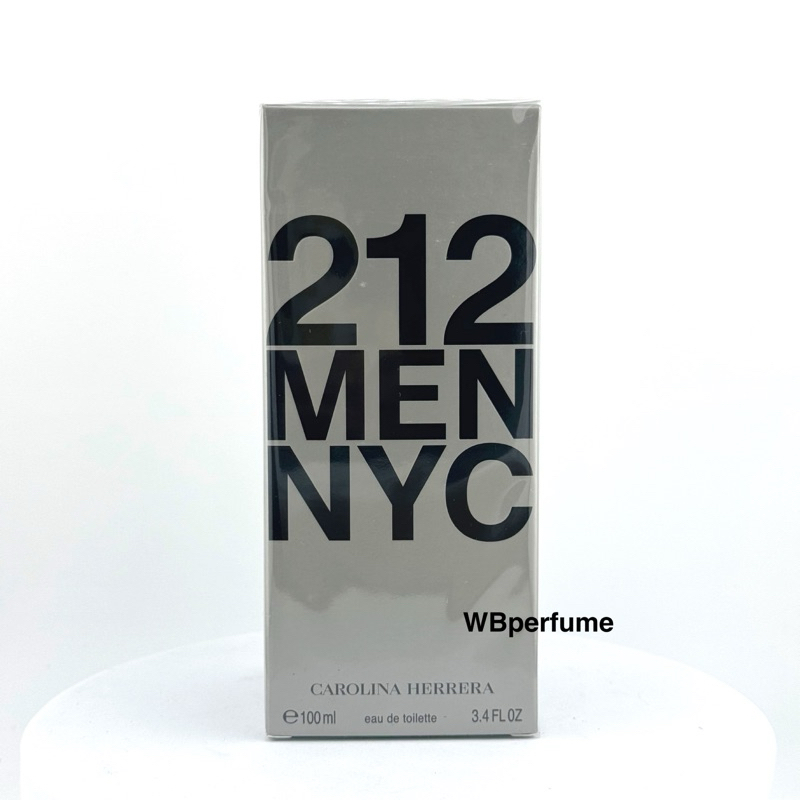น้ำหอมแท้100% Carolina Herrera 212 Men NYC EDT 100 ml.