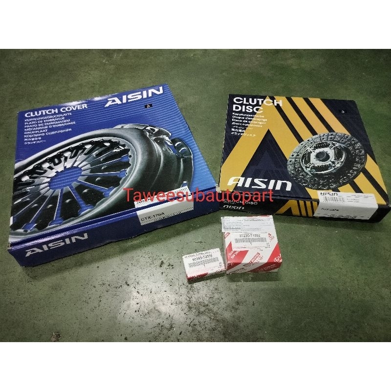 ชุดคลัช (4ชิ้น) AISINแท้ 11นิ้ว COMMUTER GDH REVO 1GD-2GD 6เกียร์