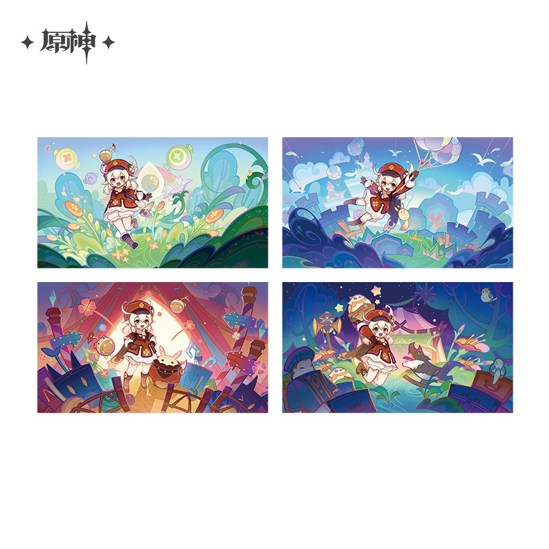 [ พร้อมส่ง / Official ] Genshin Impact Set Postcard - Klee เกนชิน อิมแพ็ค เซ็ต โปสการ์ด คลี