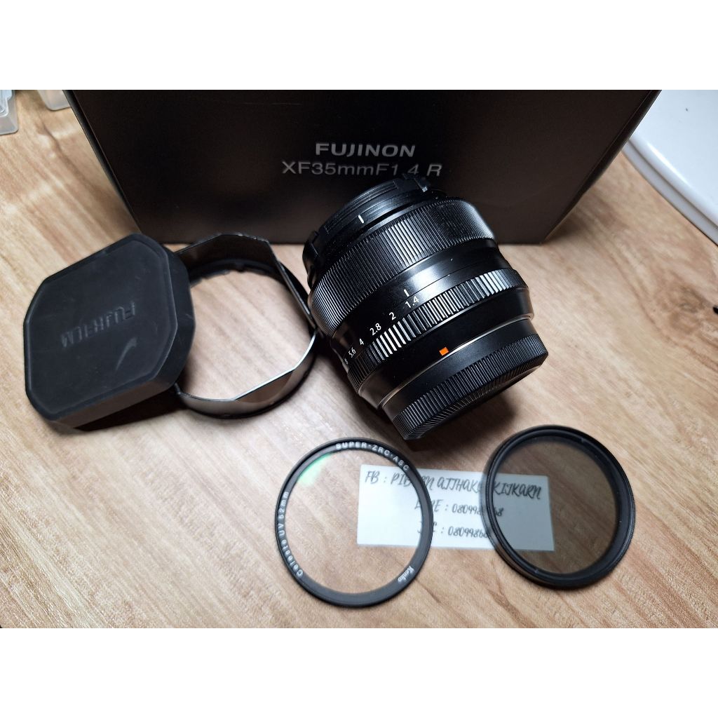 Fuji 35mm F1.4 fujifilm fujinon เลนส์ Lens
