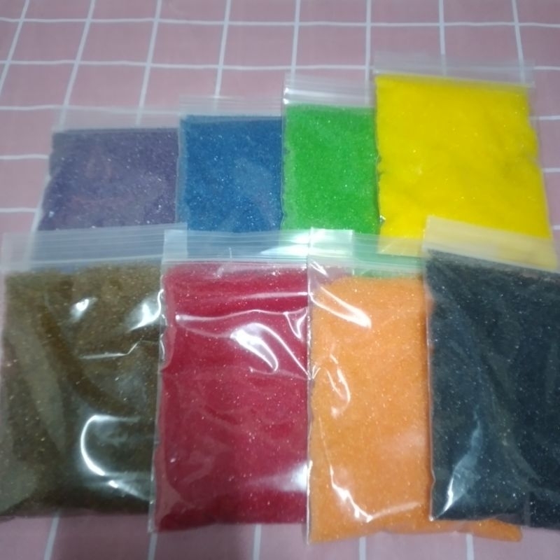 ผงน้ำตาสายไหม/น้ำตาลสายไหม/น้ำตาลหลากสี100g.