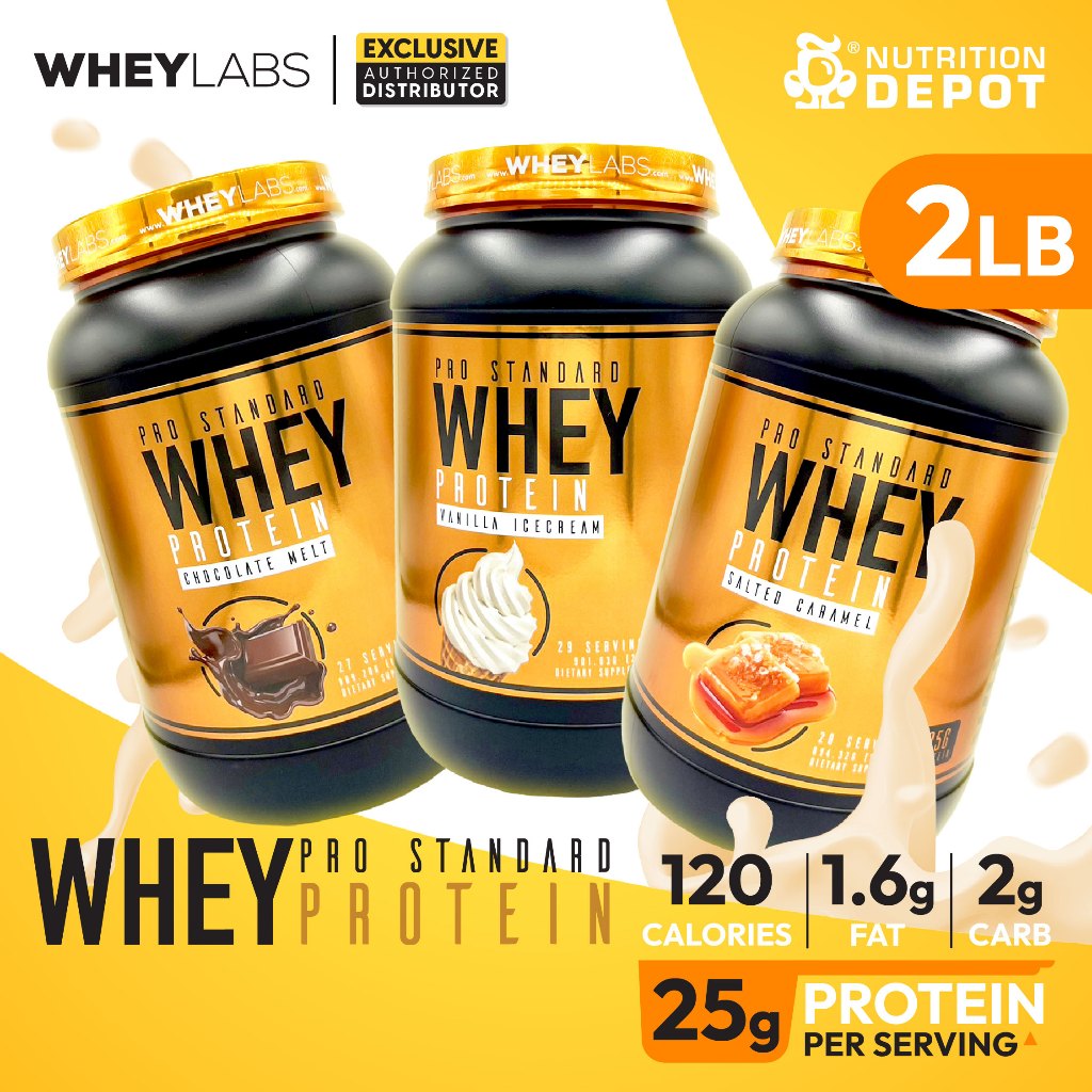 Whey Labs 100% Isolate Whey Protein 2 lbs -  เวย์โปรตีนเสริมสร้างกล้ามเนื้อ