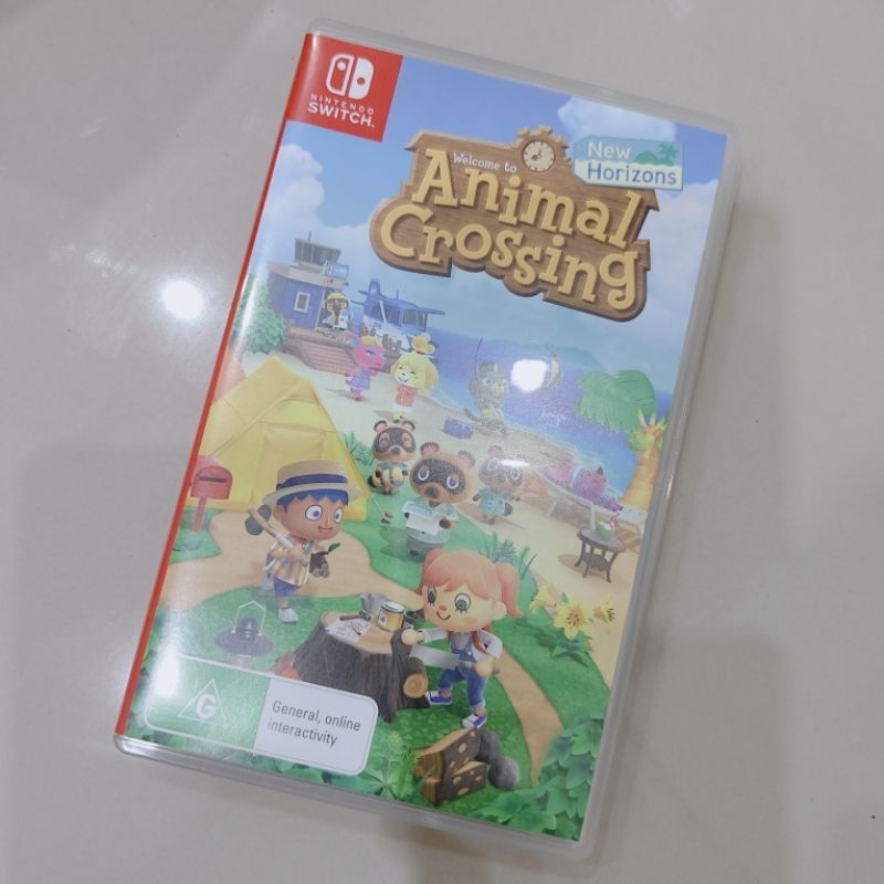 แผ่นเกมส์ Nintendo switch Animal crossing มือสอง