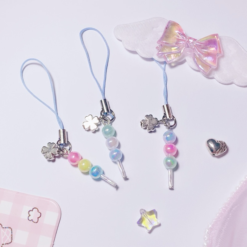 ｡ *ﾟ Phone Strap ･ .｡ สายคล้องมือถือ แคนดี้ดังโงะแห่งโชคลาภ | Chanis Store