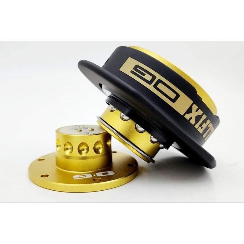 คอถอด แท้ Quick Release Ballfix OG Racing Gold limited แท้ ใหม่ สีทอง ลิมิเตด แน่น แข็งแรง สำหรับพวงมาลัย ทุกรุ่น