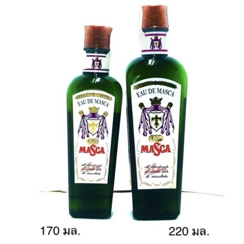 MASCA EAU DE COLOGNE มาสก้าโคโลญจน์ ผลิตภัณฑ์ อาฟเตอร์เชฟ (170มล. และ 220มล.)