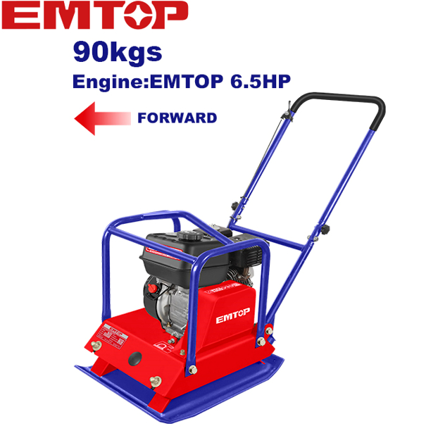 EMTOP เครื่องตบดิน 4 จังหวะ 6.5 แรง ( Gasoline plate compactor ) รุ่น EPCT659002