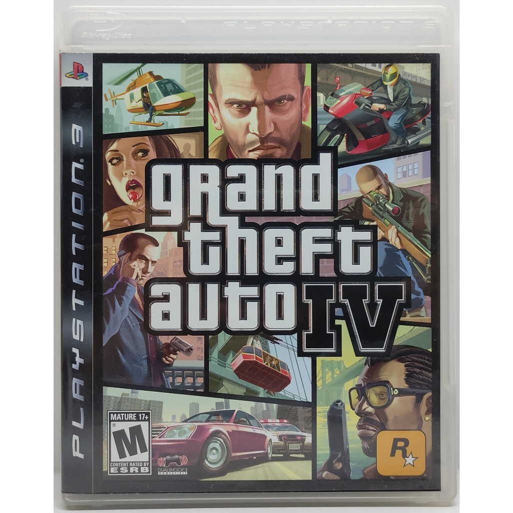 Grand Theft Auto IV (GTA 4) [Z1,US] แผ่นแท้ PS3 มือสอง
