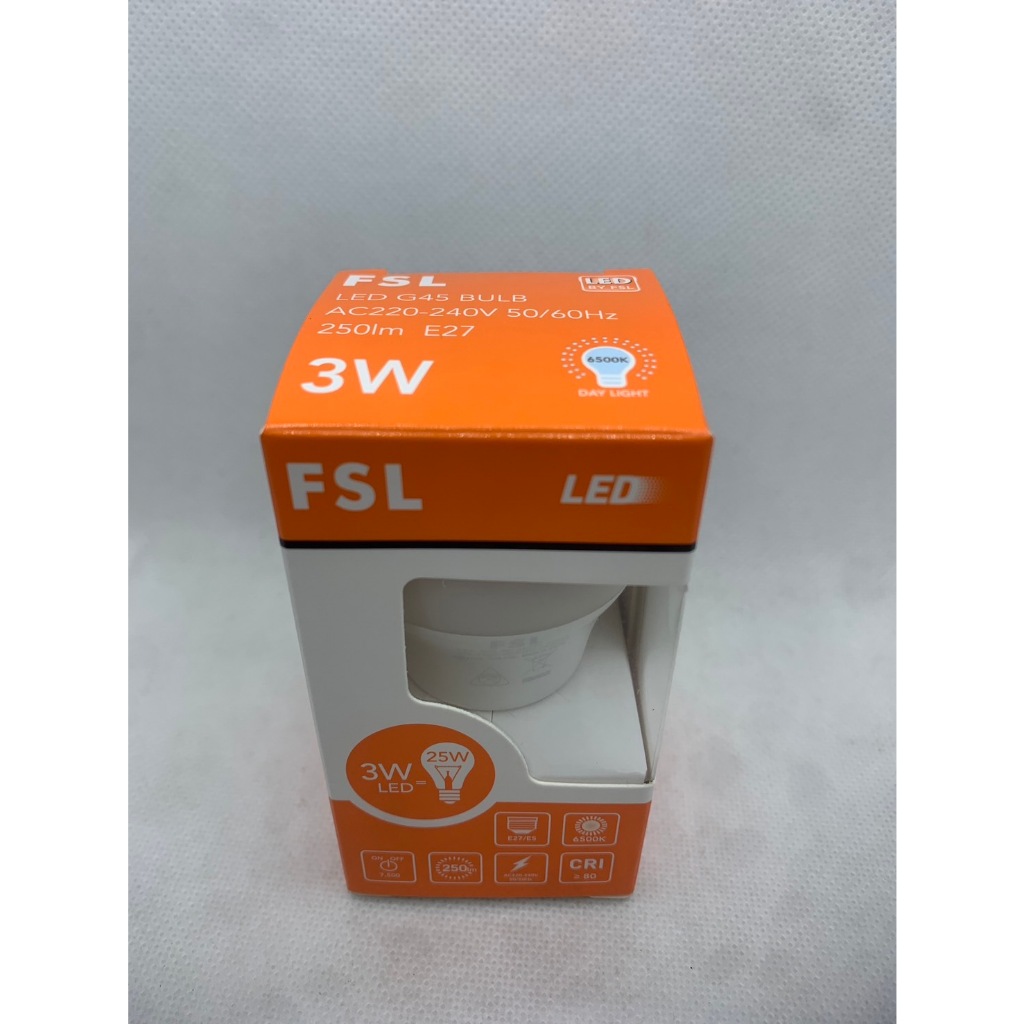 FSL หลอด Bulb LED หลอดประหยัดไฟ (แสงDay Light / Warm White)