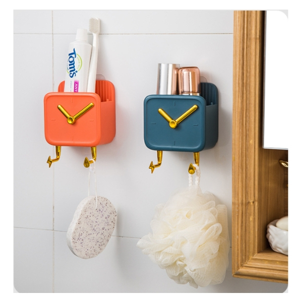 เก็บโทรศัพท์มือถือ กล่องเก็บรีโมทติดผนัง ที่วางมือถือติดผนัง ที่วางรีโมทติดผนัง กล่องเก็บของติดผนัง กล่องติดผนัง - รูปที่ 3