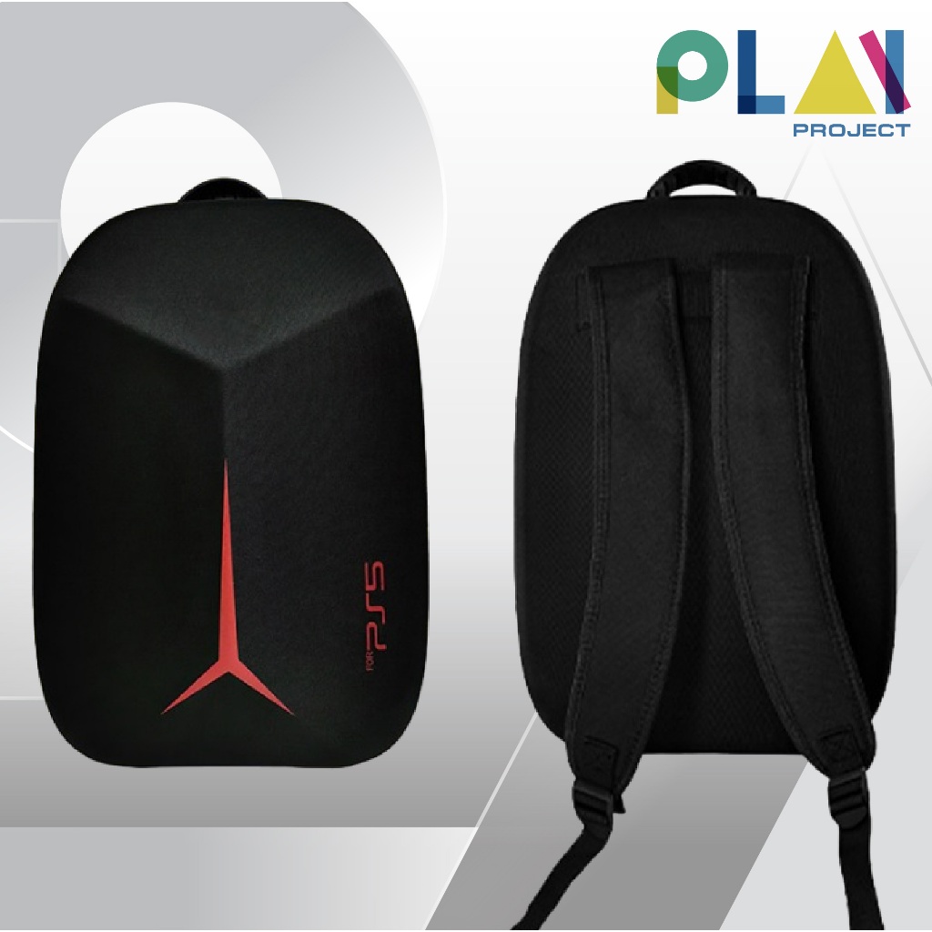 กระเป๋าเป้ สำหรับใส่เครื่อง PS5 กระเป๋าผ้า EVA กันกระแทก กระเป๋าใส่อุปกรณ์ PlayStation 5
