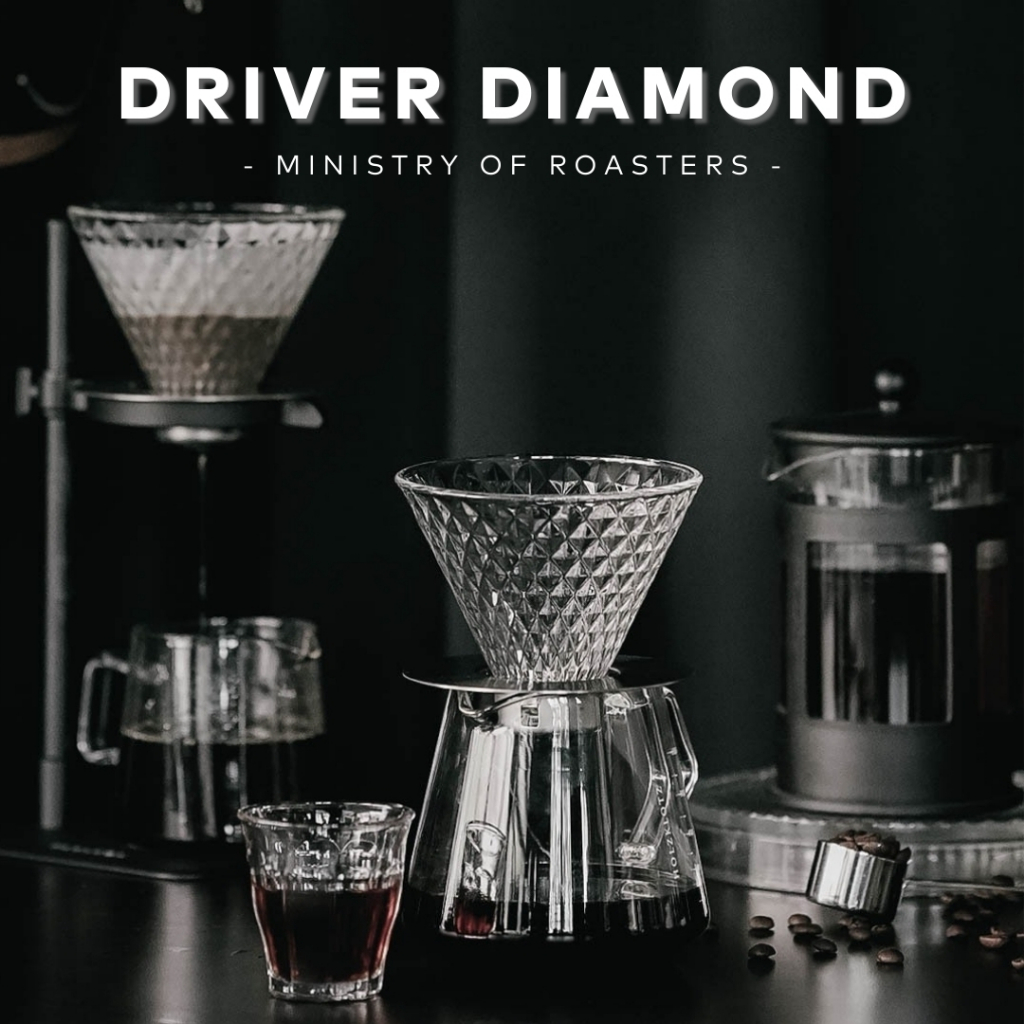 ดริปเปอร์ ดริปกาแฟ Dripper Driver Diamond form Taiwan