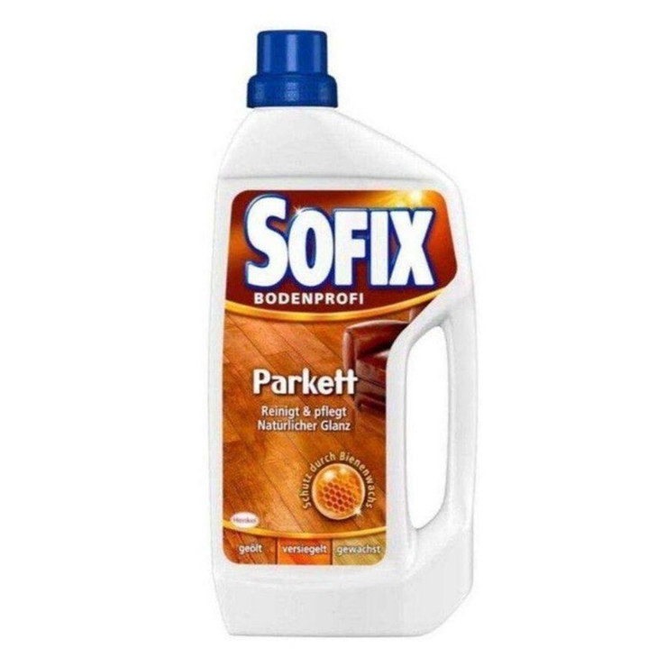 Sofix Parquet โซฟิกซ์ น้ำยาทำความสะอาด น้ำยาถูพื้นไม้ปาร์เก้ 1000 ml.