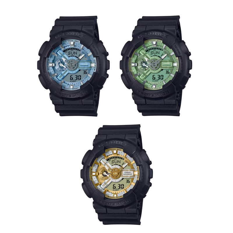 CASIO G-SHOCK GA-110CD Series, GA-110CD-1A2, GA-110CD-1A3, GA-110CD-1A9