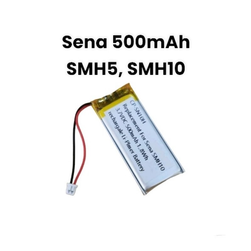 Battery SENA SMH5 SMH10 500mAh sena Bluetooth Headset