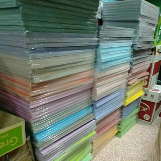 🌈กระดาษการ์ดสี 2 หน้า A4 รุ่นคละ 25 สี & สีเดียวล้วน ,ปกมุก ก็มี แพ็ค 25 & 50แผ่น180แกรม ทำปก การ์ด นามบัตร DIY ต่างๆ