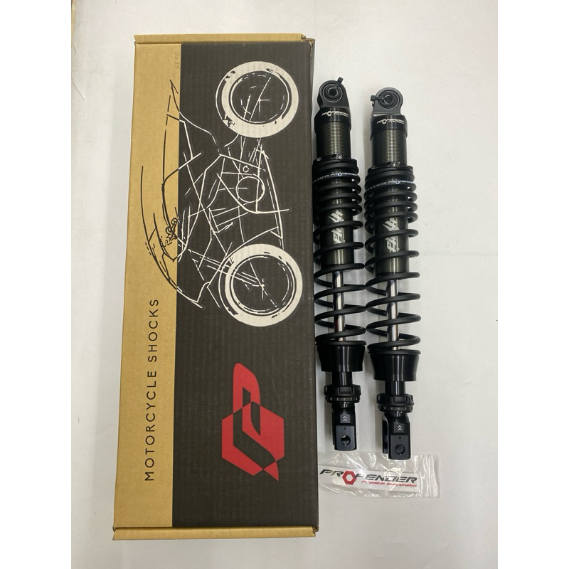 โช้คหลัง PROFENDER สี ดำ ยาว 430มิลรุ่น FORZA-300/350/ADV-350 รหัสPMFL-HO1001-S(BK)