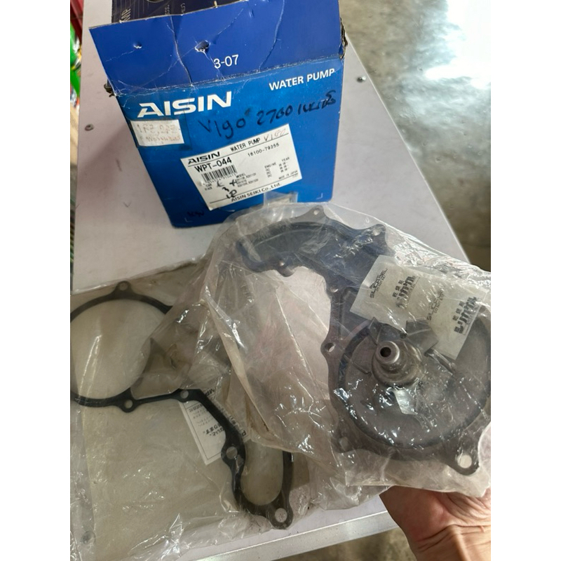 AISIN ปั๊มน้ำ TOYOTA 1RZ 2RZ VIGO เบนซิน HIACE 2.0L ปี ‘90-’95 ( 16100-79255 )