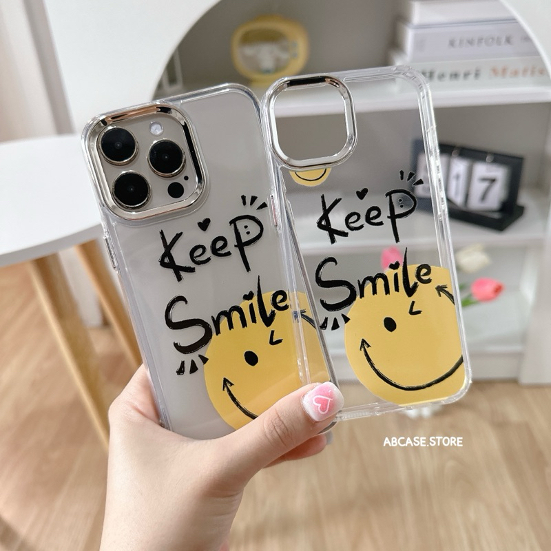 ( มี i15 ) เคส KeepSmile ใสนิ่ม