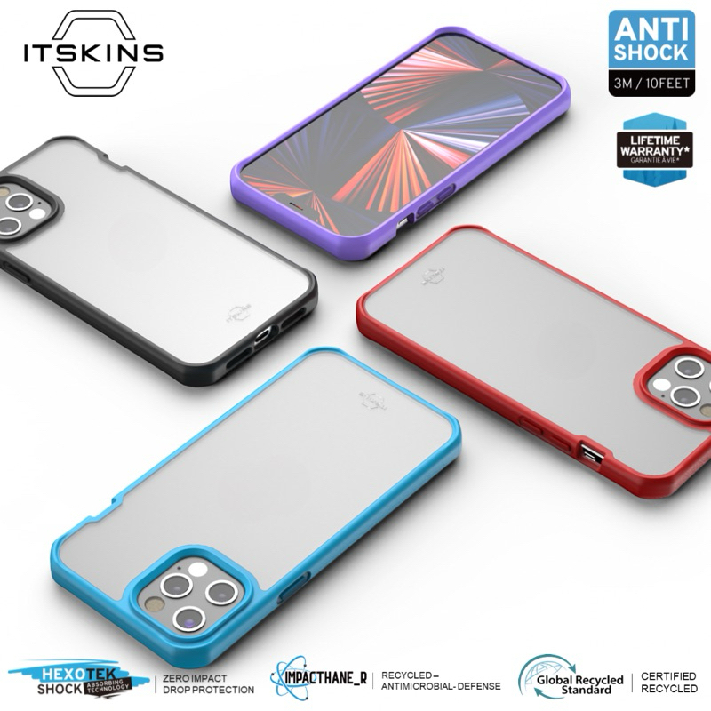 ITSKINS HYBRID // SOLID เคสกันกระแทก สำหรับ iPhone 13 Series ( 13 mini / 13 / 13 Pro / 13 Promax )
