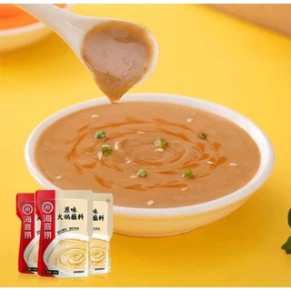 น้ำจิ้มงา Haidilao น้ำจิ้มหม่าล่า ซุปหม่าล่า สุกี้ ชาบู หอมอร่อย 120กรัม 海底捞蘸酱