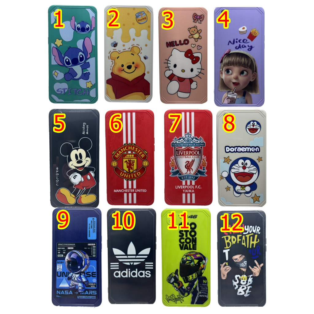 🐱‍🏍พร้อมส่งในไทย🐱‍🏍เคสโทรศัพท์ เคสมือถือ ลายการ์ตูน Samsung J7pro Tacno Pop5 lite Vivo V21 V27(5G) Y