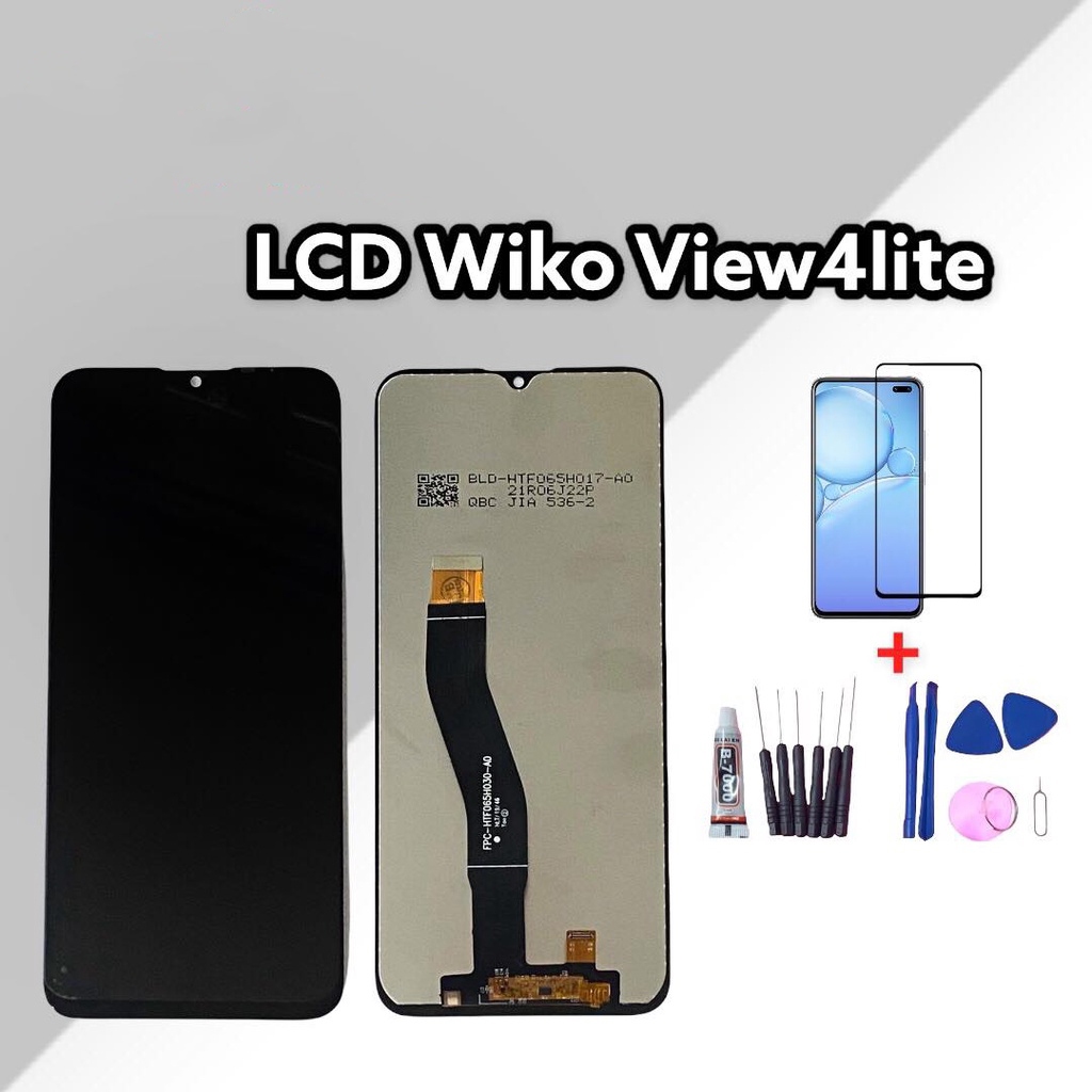 หน้าจอวีโกวิว4ไลท์ LCD Wiko View4lite หน้าจอ+ทัช View4lite จอวีโกวิว4ไลท์ แถมฟิล์มกระจก+ชุดไขควง สินค้าพร้อมส่ง