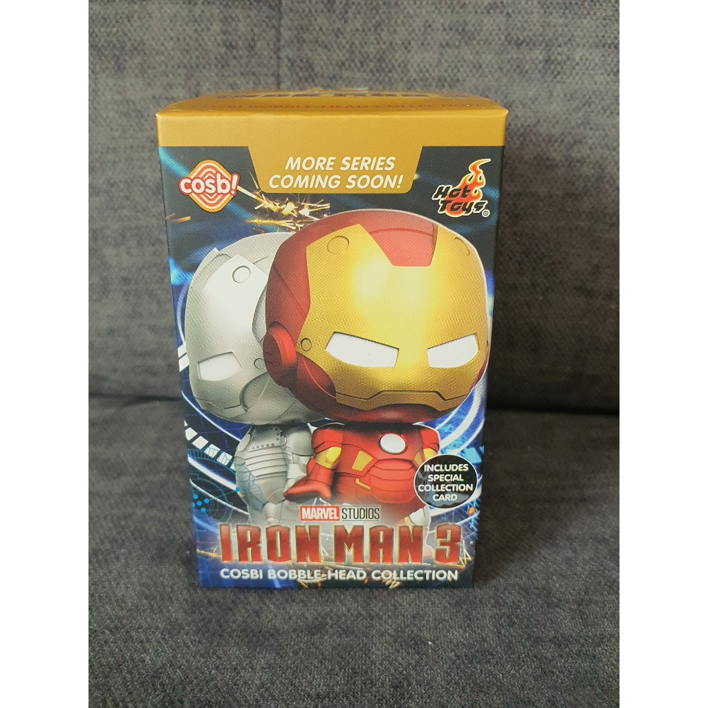 กล่องสุ่ม Iron Man 3 (Series 1) Hot Toys Cosbi Bobble-Head Collection Marvel Studios แบบสุ่ม