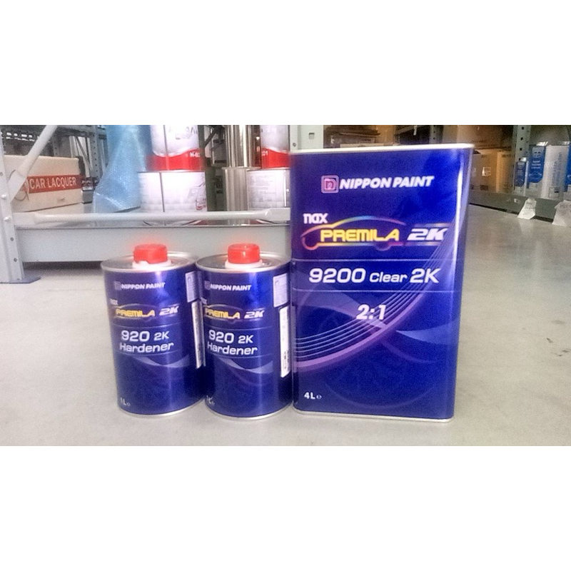 แลคเกอร์ 9200 เคลียร์2:1 แลคเกอร์กันUV เนื้อสวยเงาใส ขนาด6ลิตร