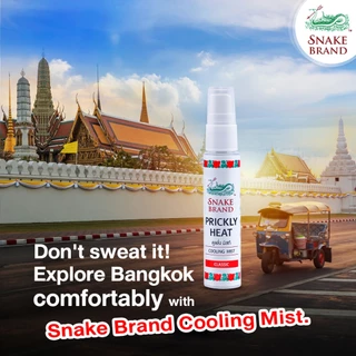 Snake Brand ตรางู คูลลิ่ง มิสท์ 30 มล. คลาสสิค 1 ขวด+รีแล็กซิ่ง 1 ขวด (สเปรย์เย็น,คูลลิ่งมิสท์, Cooling Mist Spray)
