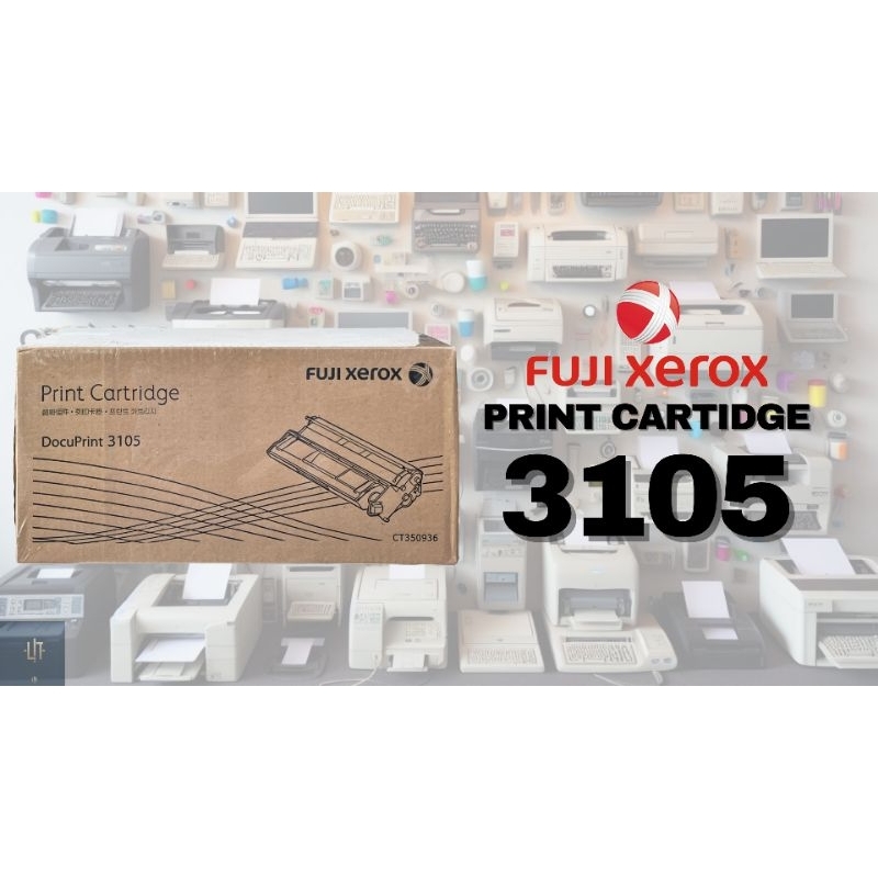 หมึกฟูจิซีร็อกซ์3105Fuji Xerox 3105 Black ตลับหมึกโทนเนอร์ สีดำ Fuji Xerox CT350936