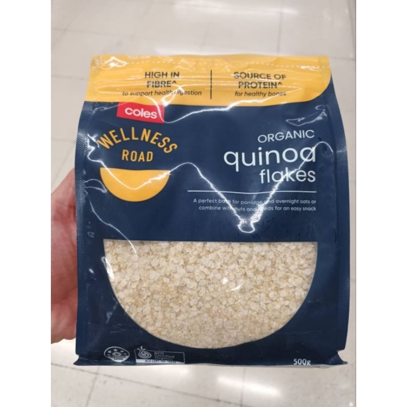 Coles Quinoa Flakes 500g.ซีเรี่ยลควินัว 500กรัม