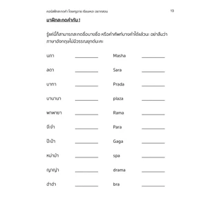 หนังสือฝึกสะกดคำ พร้อมคอร์สสอนสะกดคำ ภาษาอังกฤษเบื้องต้น เรียนเหอะ อยากสอน