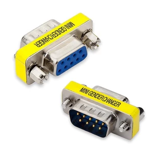 ADAPTER DB9 RS232 (M/M)ผู้/ผู้ (M/F)ผู้/เมีย (F/F) เมีย/เมีย 9 Pin