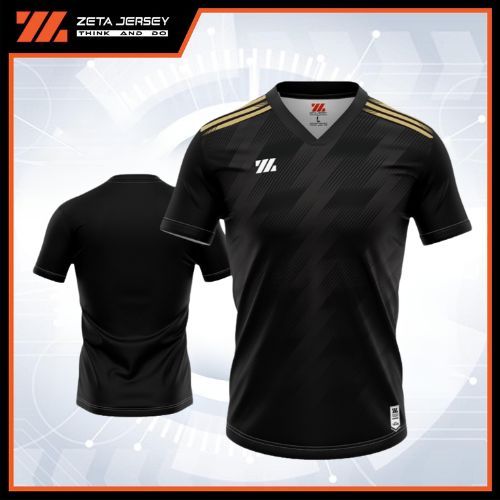 ZETA JERSEY เสื้อกีฬา ผ้าโพลีเอสเตอร์เกรดพรีเมี่ยม