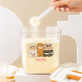 🔥🔥🔥 KATIE 🌈 เคที่ กระปุกใส่นมผง กล่องเก็บนมผงสูญญากาศ กระปุก…