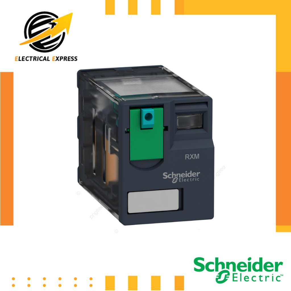 RXM2AB1BD / RXM2AB1P7 / Plug-in relays / รีเลย์ / ปลั๊กอินรีเลย์ / RXM2AB1 / 12A / 2CO / Schneider