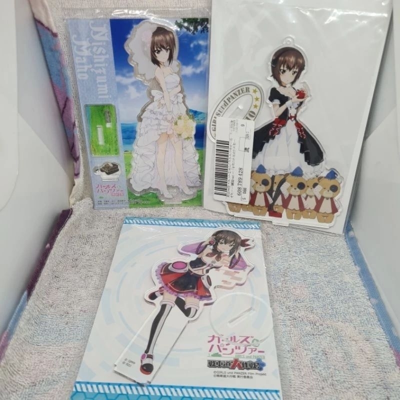 สาวปิ๊งซิ่งแทงค์​ (Garupan) -​ Nishizumi Maho -​ Girl​ und Panzer​ Acrylic​ Stand​ Set​ A