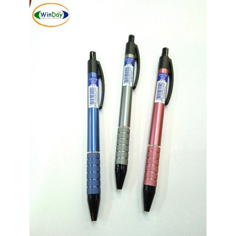 ปากกาเจลหมึกน้ำเงิน FASTER CX514 0.7