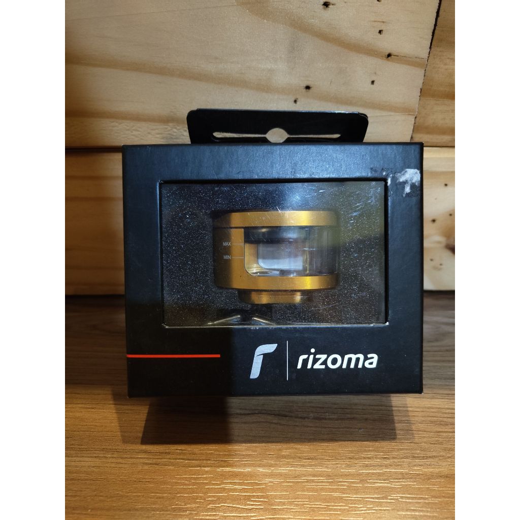กระปุกน้ำมันเบรค - คลัช Rizoma รุ่น Wave สีทอง ของแท้!