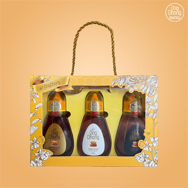 OngDhong Honey Set Free❗️ OngDhong golden spoon (M) ชุดน้ำผึ้งอองตอง ฟรี❗️ ช้อนตวงน้ำผึ้งสีทองคุณภาพดี