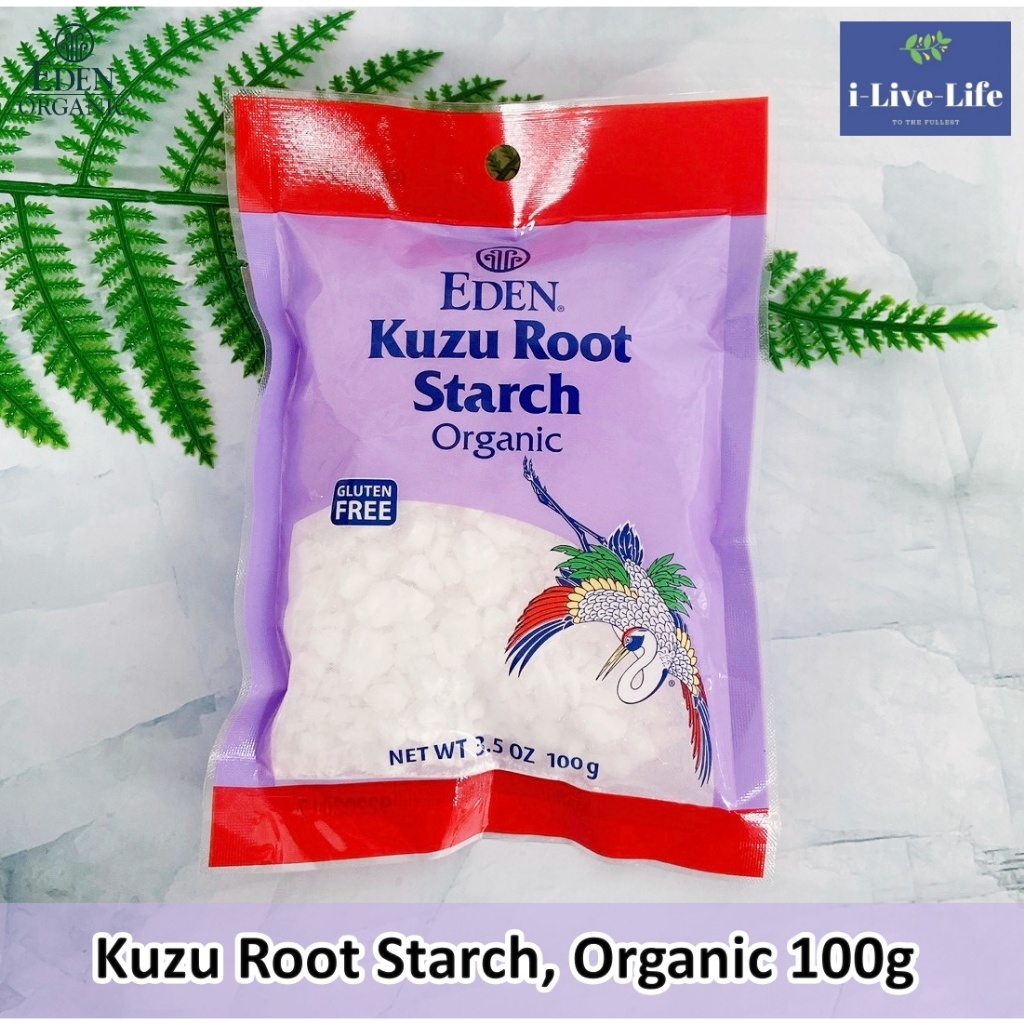 Eden - Kuzu Root Starch, Organic 100g แป้งรากคุสุ
