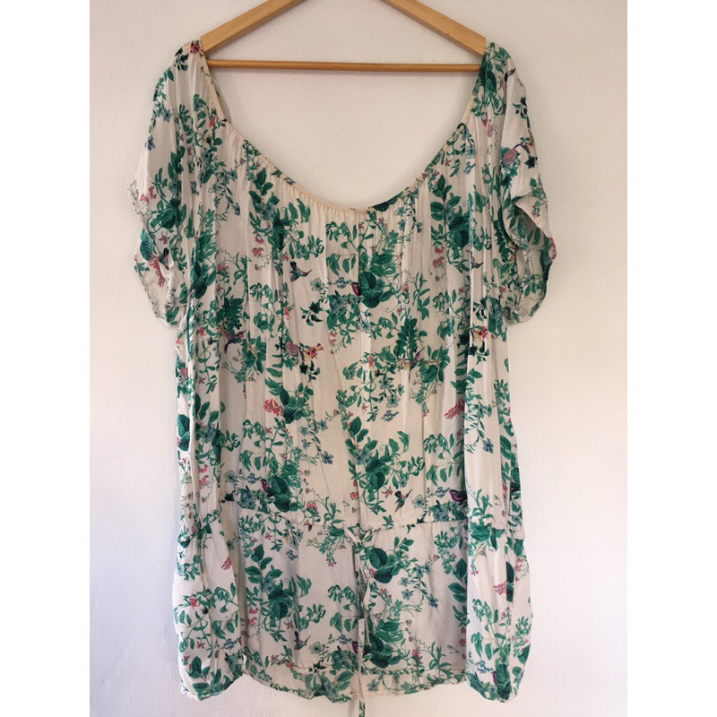 C1 *ยางเสื่อม ขอบเหลือง* YESSICA C&A อกหน้าผ้า 56 นิ้ว EUR50 ยาว 32 Rayon