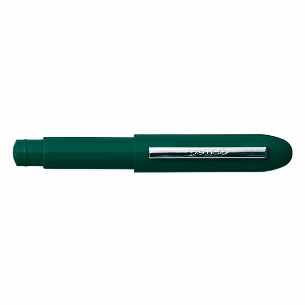 penco Bullet Pencil Light Dark Green/ดินสอกด รูปทรงกระสุน รุ่น light สีเขียวแก่ แบรนด์ penco ประเทศญี่ปุ่น (HFT196-DGN)
