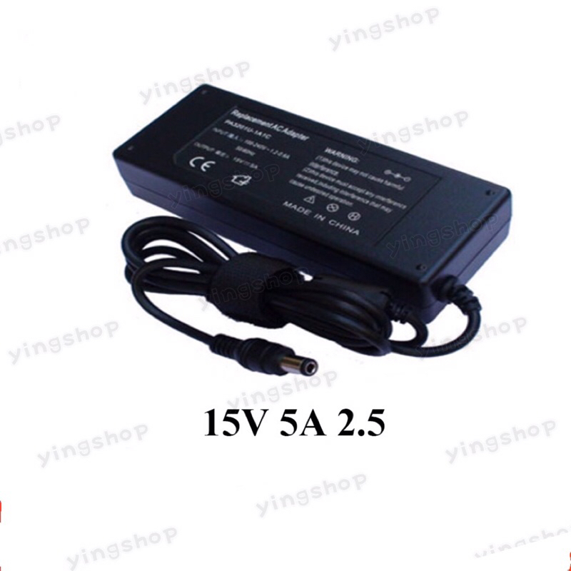 Toshiba Adapter 15v 5a (หัว5.5*2.5mm)
