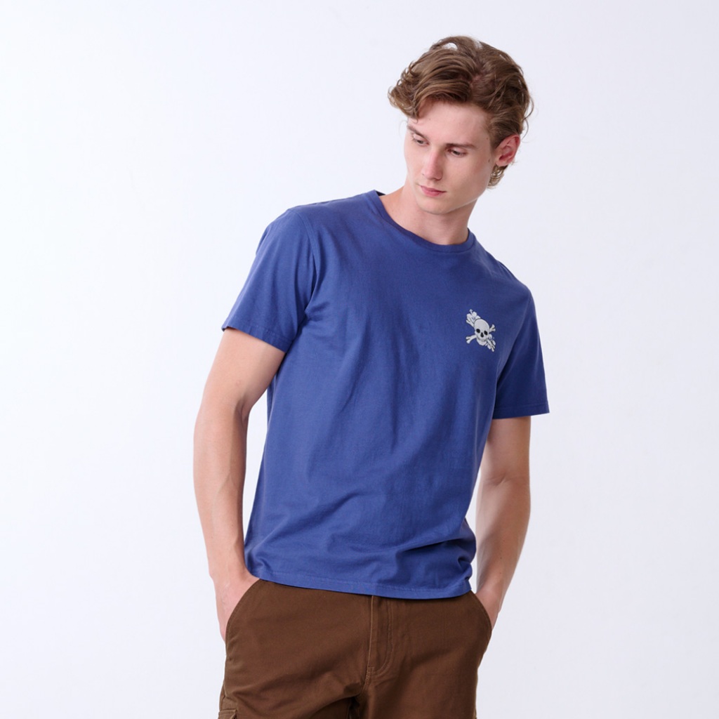 Khaki Bros. - คาคิ บรอส - Round neck T-shirt - เสื้อยืดคอกลม - KM24K005