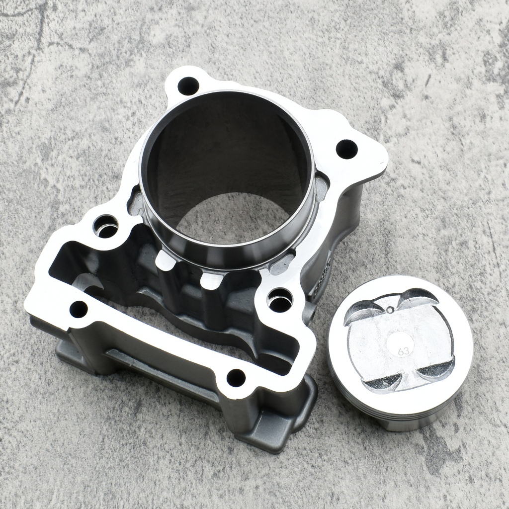 เสื้อสูบ Nmax/Nmax155/Aerox155/R15-155 all new/Mt15 ครบชุด 3ขนาดให้เลือก ใส่แทนของเดิมได้ คุณภาพดี ใช้งานได้จริง - รูปที่ 2