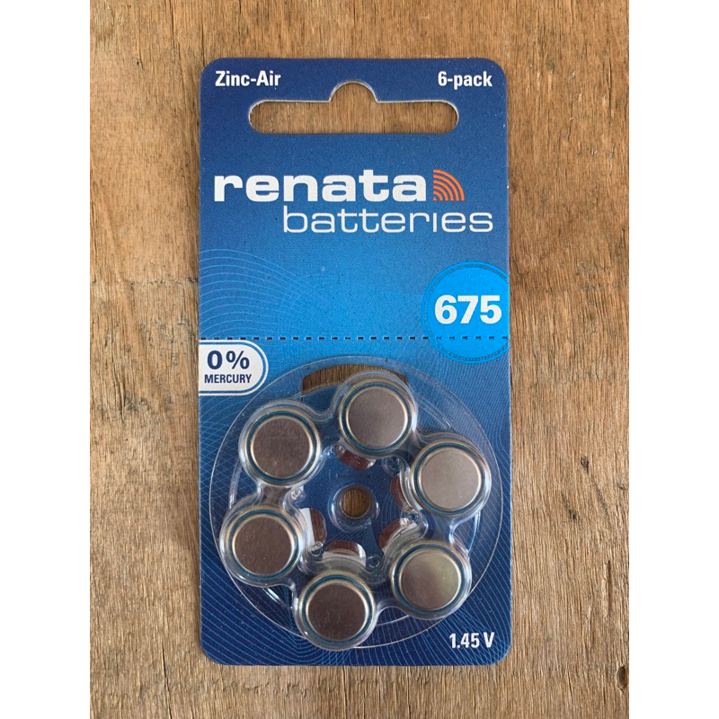 ถ่านหูฟังRenataเบอร์675