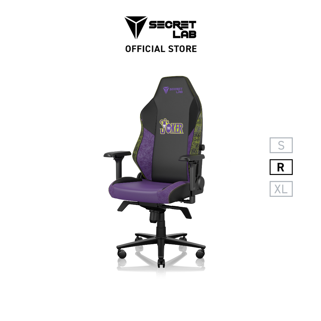 Secretlab TITAN Evo —The Joker Edition (Size R) เก้าอี้เกมมิ่งเพื่อสุขภาพ Ergonomic Gaming Chair