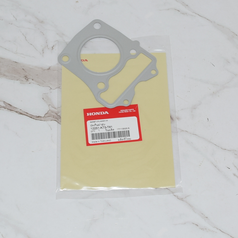 ประเก็นฝาสูบ เวฟ125i (LED) แท้ศูนย์ฮอนด้า ราคา/1ชิ้น 12251-K73-T61